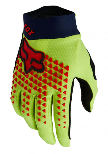 detail Fox Yth Defend Glove Se Fluo Yellow