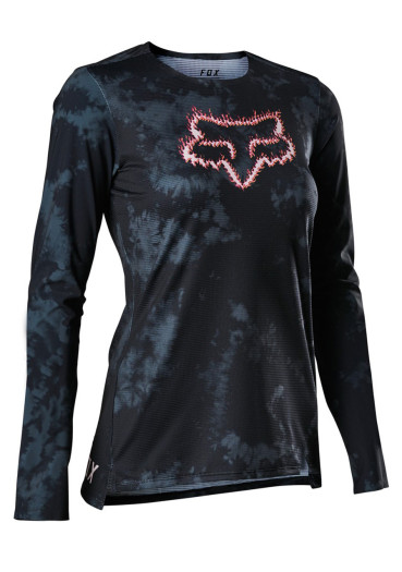 szczegóły Fox W Flexair Ls Jersey Ts57 Black