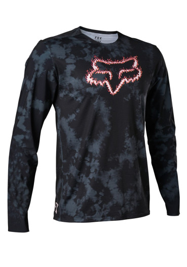 szczegóły Koszulka z długim rękawem Fox Flexair LS Jersey TS57 Black