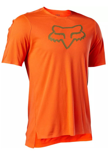 szczegóły Fox Flexair Delta Ss Jersey Fluo Orange