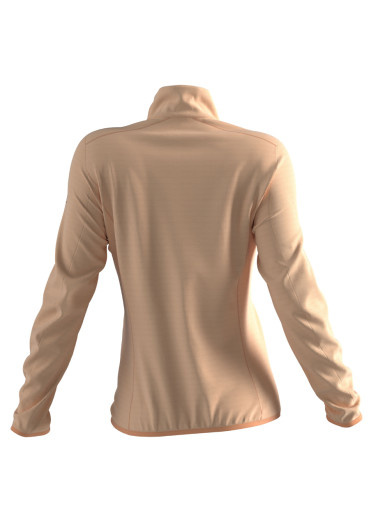 szczegóły Salomon Outrack Full Zip Mid W Apricot Ice