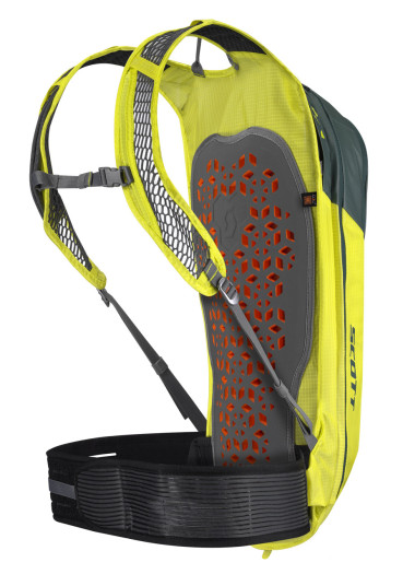 szczegóły Rowerowy plecak Scott Trail Protect FR 10 Sulphur Yellow/Smoked Green
