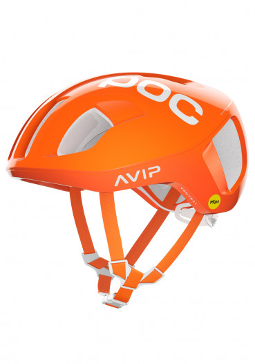 detail Kask rowerowy Poc Ventral Mips Fluorescent Orange Avip