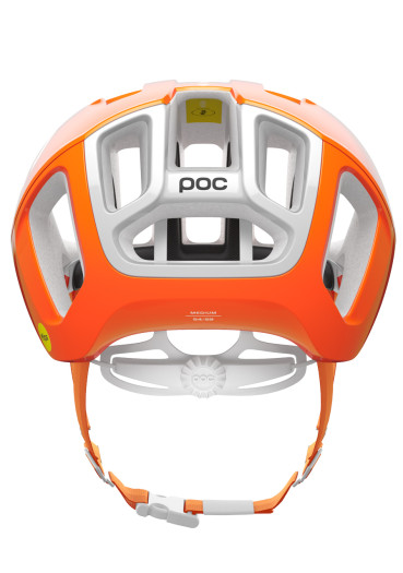 szczegóły Kask rowerowy POC Ventral MIPS Fluorescent Orange AVIP
