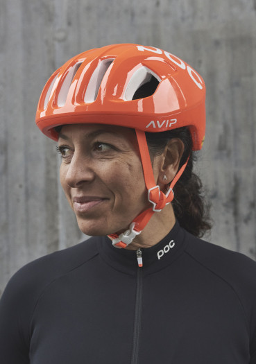 szczegóły Kask rowerowy POC Ventral MIPS Fluorescent Orange AVIP