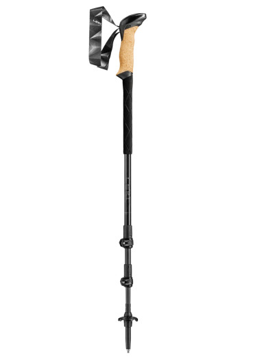 szczegóły Leki Black Series Carbon, black-black gray-dark anthracite, 100-135 cm