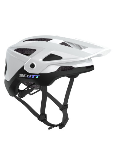 szczegóły KASK ROWEROWY SCOTT STEGO PLUS (CE) BIAŁY / CZARNY