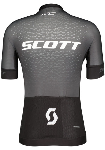 szczegóły Męska koszulka kolarska Scott Shirt M's RC Pro SS – Black / White