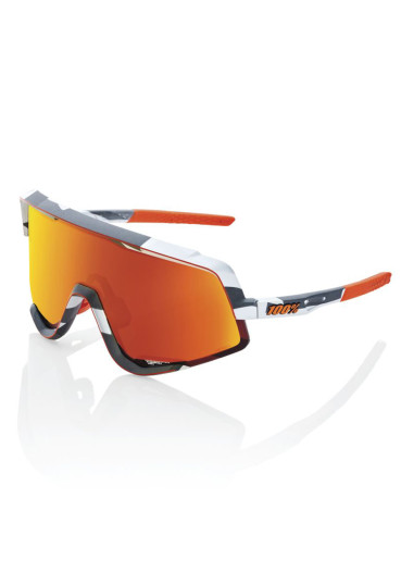 detail 100% Glendale Soft Tact Grey Camo-HiPER Red Multilayer Lens