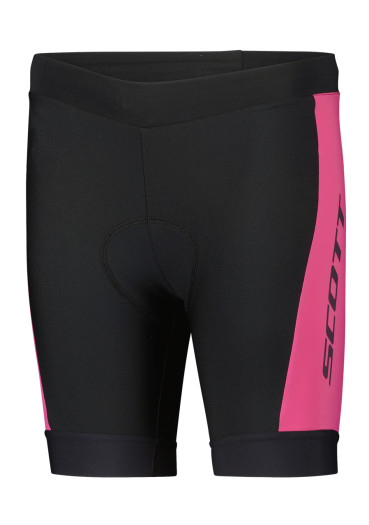 szczegóły Dziecięce spodenki rowerowe Scott Shorts Jr RC Pro Black/Carmine Pink