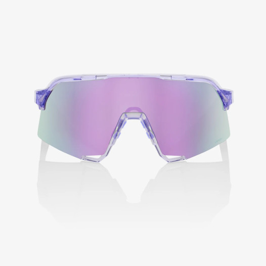 szczegóły Okulary rowerowe 100% S3 Polished Translucent Lavender, HiPER Lavender Mirror Lens