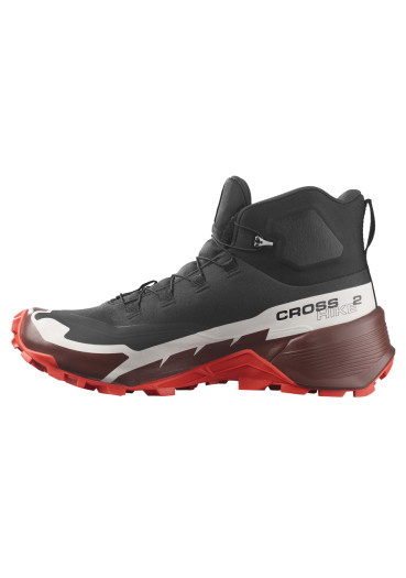 szczegóły Męskie buty Salomon CROSS HIKE MID GTX 2 – Black / Bitter Chocolate