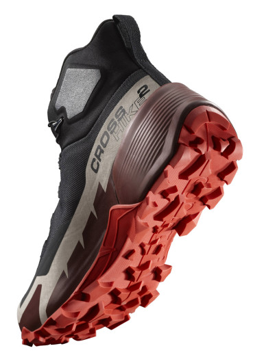 szczegóły Męskie buty Salomon CROSS HIKE MID GTX 2 – Black / Bitter Chocolate