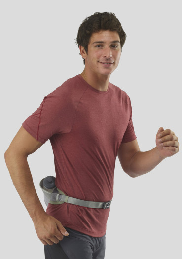 szczegóły Salomon Active Belt with bottle Wrought Iron/Sedona Sage