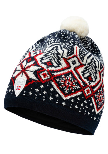 szczegóły Czapka Dale Of Norway Winterland Hat C00 Navy Offwhite Raspberry