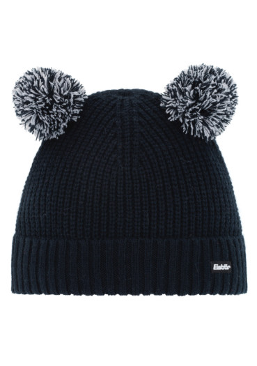 szczegóły Dziecięca czapka Eisbär Ponti Pompon MÜ Kids 024 – ciepła i zabawna zimowa czapka