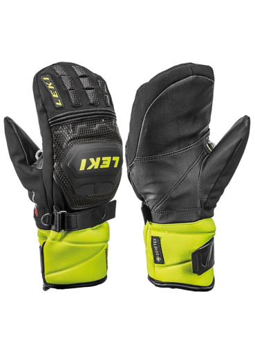 szczegóły Leki Worldcup Race Coach Flex S GTX Junior Mi, black-ice lemon