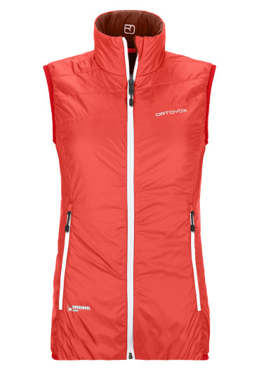 szczegóły Dámská vesta Ortovox Swisswool Piz Grisch Vest W Coral