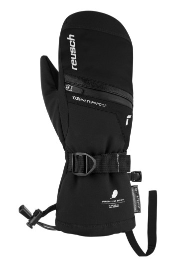 szczegóły Rękawiczki dziecięce Reusch Lando R-TEX® XT JR 7702 Mitt Black/Silver