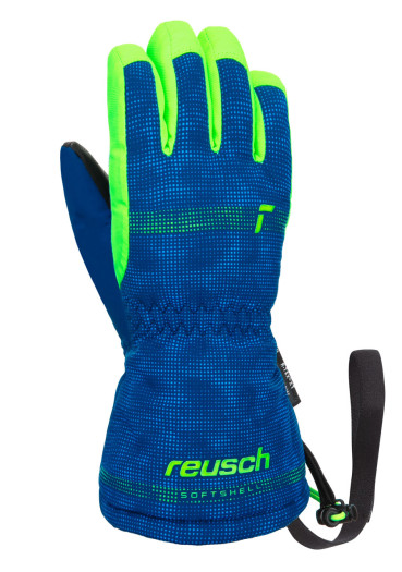 szczegóły Dětské rukavice Reusch Maxi R-TEX® XT - Surf The Web/Green Gecko