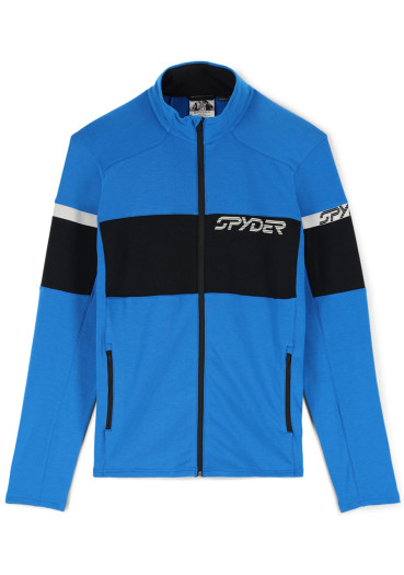 szczegóły Męska bluza Spyder Speed ​​Full Zip Col/Blk