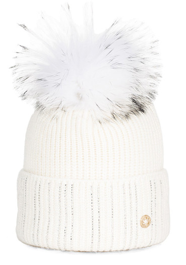 szczegóły Granadilla Doutey Fur Beanie 005 White