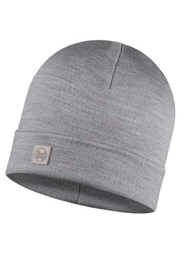 detail Buff 111170.933.10 Merino Heavyweight Beanie Solid Light Grey