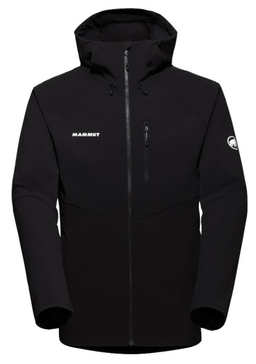 szczegóły Mammut Ultimate Comfort SO Hooded Jacket Men Black