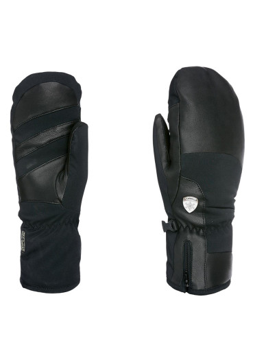 szczegóły Damskie rękawice jednopalczaste Level Iris W Mitt Black