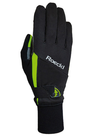 szczegóły Roeckl Lappi Black/yellow