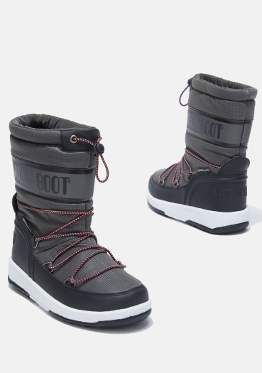 szczegóły Dětské boty Moon Boot Jr Boy Sport Black/Castlerock