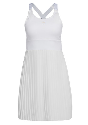 szczegóły Goldbergh Cheer Dress With Inner Short white