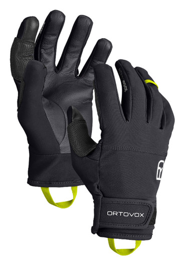 szczegóły Pánské rukavice Ortovox Tour Light Glove Black Raven