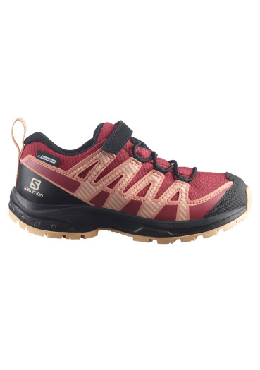 szczegóły Dziecięce buty Salomon XA PRO V8 CSWP K – Earth / Black / Almond Cream