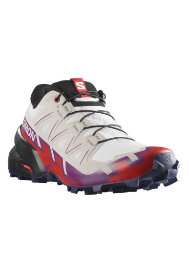 szczegóły Damskie buty trailowe Salomon SPEEDCROSS 6 W – White / Sparkling Grape