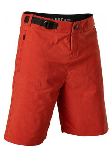szczegóły Fox Yth Ranger Short W/Liner Red Clay