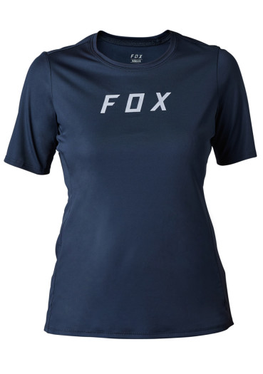 szczegóły Damska koszulka rowerowa Fox W Ranger SS Jersey Moth Midnight