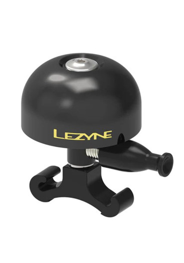 szczegóły Dzwonek rowerowy Lezyne Classic Brass Small All Black Bell