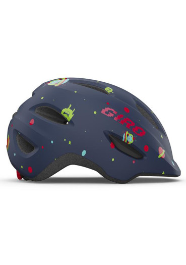 szczegóły Dziecięcy kask rowerowy GIRO Scamp Mat Midnight Space