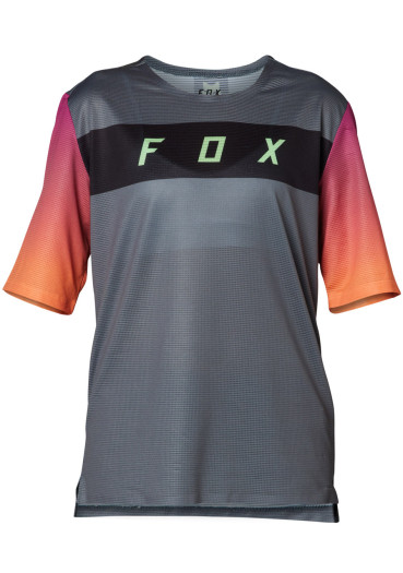 szczegóły Fox Yth Flexair Ss Jersey Pewter