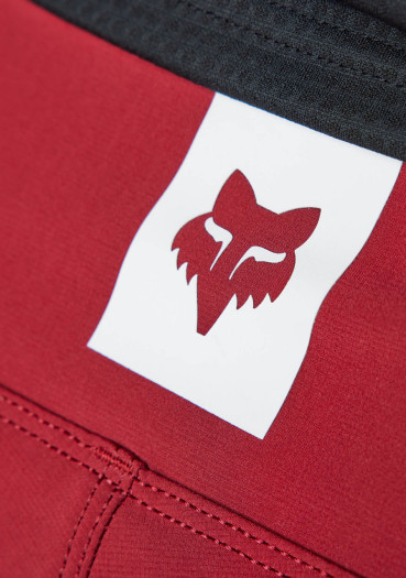 szczegóły Męskie szorty rowerowe Fox Defend Short Aurora Bordeaux