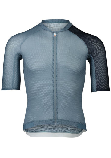 szczegóły Męska koszulka rowerowa POC M's Air Jersey Calcite Blue / Turmaline Navy