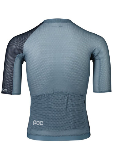szczegóły Męska koszulka rowerowa POC M's Air Jersey Calcite Blue / Turmaline Navy
