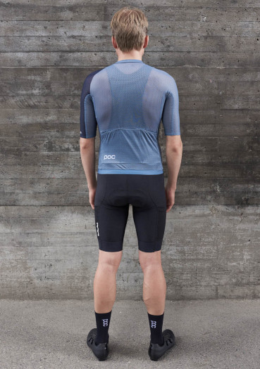 szczegóły Męska koszulka rowerowa POC M's Air Jersey Calcite Blue / Turmaline Navy