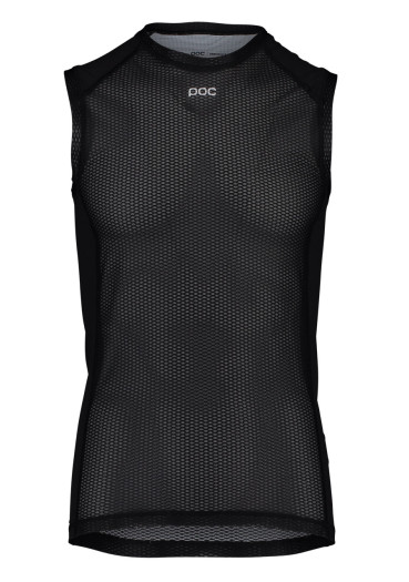 szczegóły Męska koszulka termoaktywna POC Essential Layer Vest Uranium Black