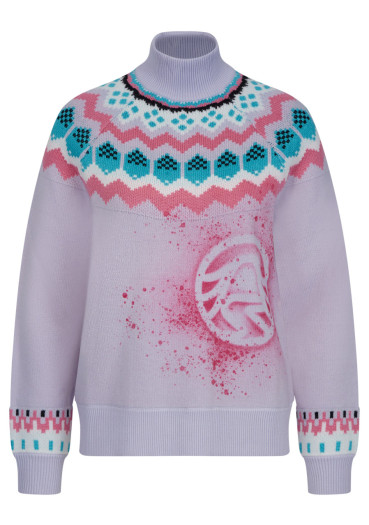 szczegóły Damski sweter Sportalm Rose Metallic 162450492771