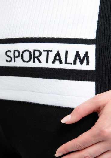 szczegóły Damski sweter Sportalm Optical White 161451998001
