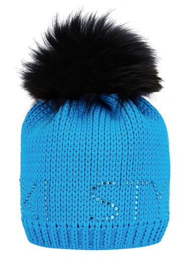 szczegóły Damska czapka Sportalm Ski Blue Juwel 162981283124