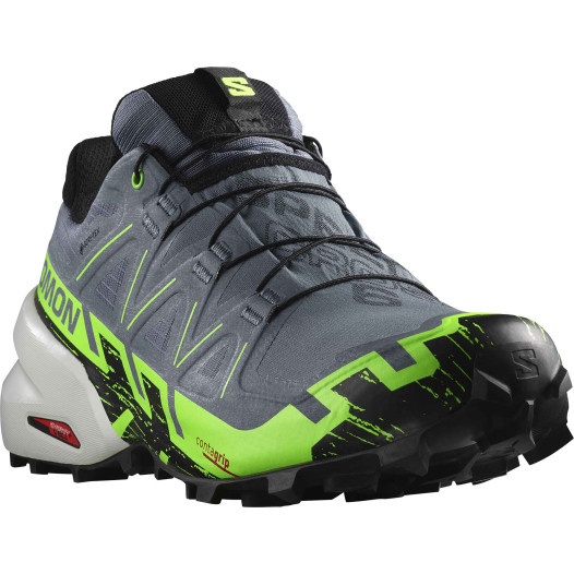szczegóły Męskie buty Salomon SPEEDCROSS 6 GTX – Flint / Gregeck / Black