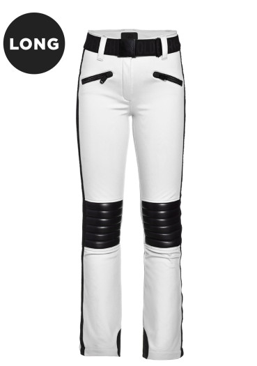 szczegóły Damskie spodnie narciarskie Goldbergh Rocky LONG Ski Pants White